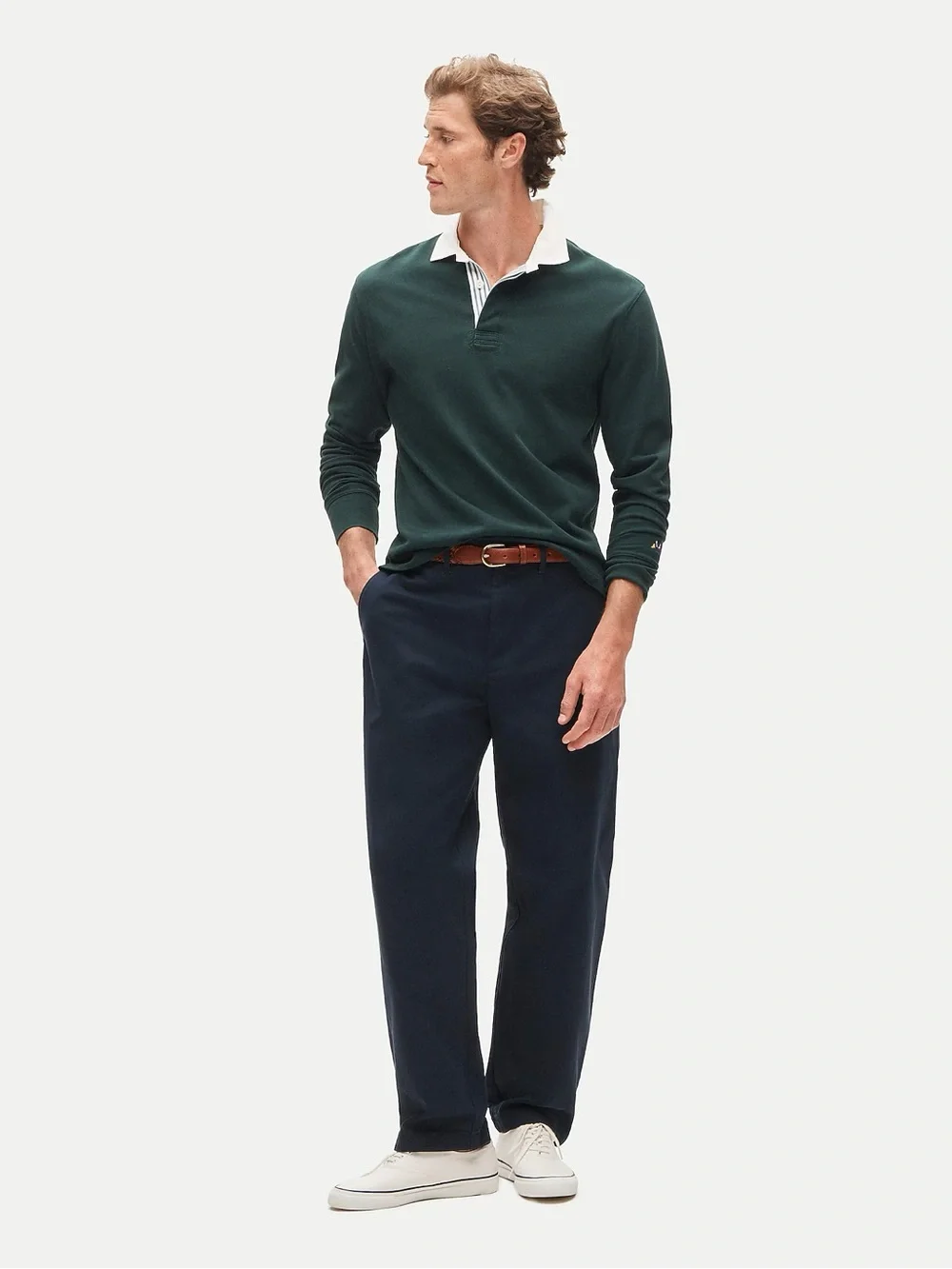 J. CREW Classic chino pant in Storm Navy Size 35/32 NWT $98 BE611